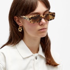 Poppy Lissiman Women's Marteeni Sunglasses in Cream/Brown