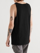 John Elliott - Rugby Ribbed Cotton-Jersey Tank Top - Black