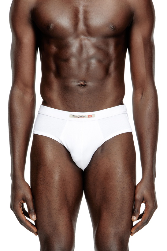 Photo: Diesel 2-pack briefs with Diesel Industry flag - Briefs Mens in Multicolor
