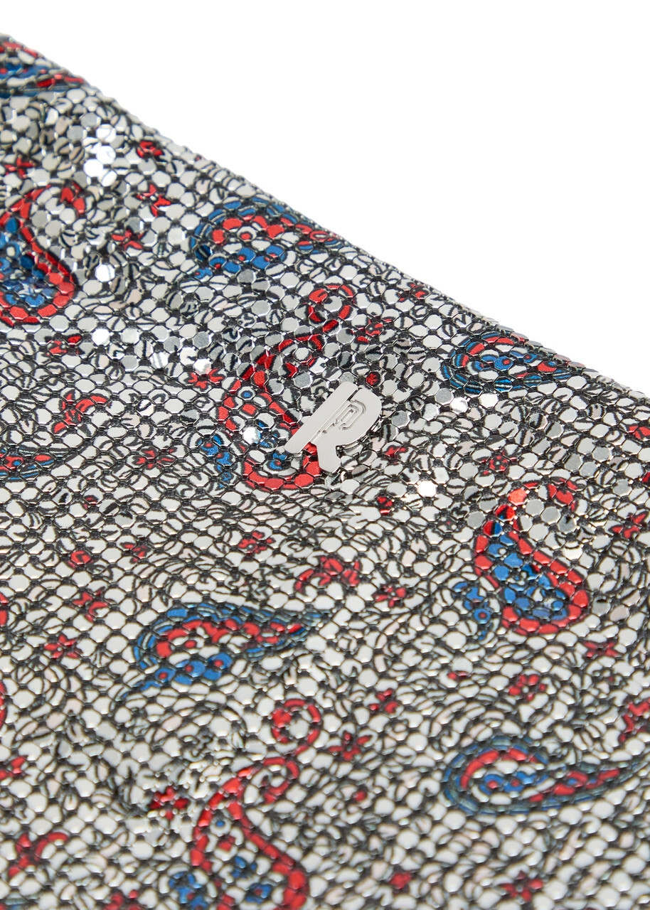 Rabanne Paisley Pouchette - Cream - One Size