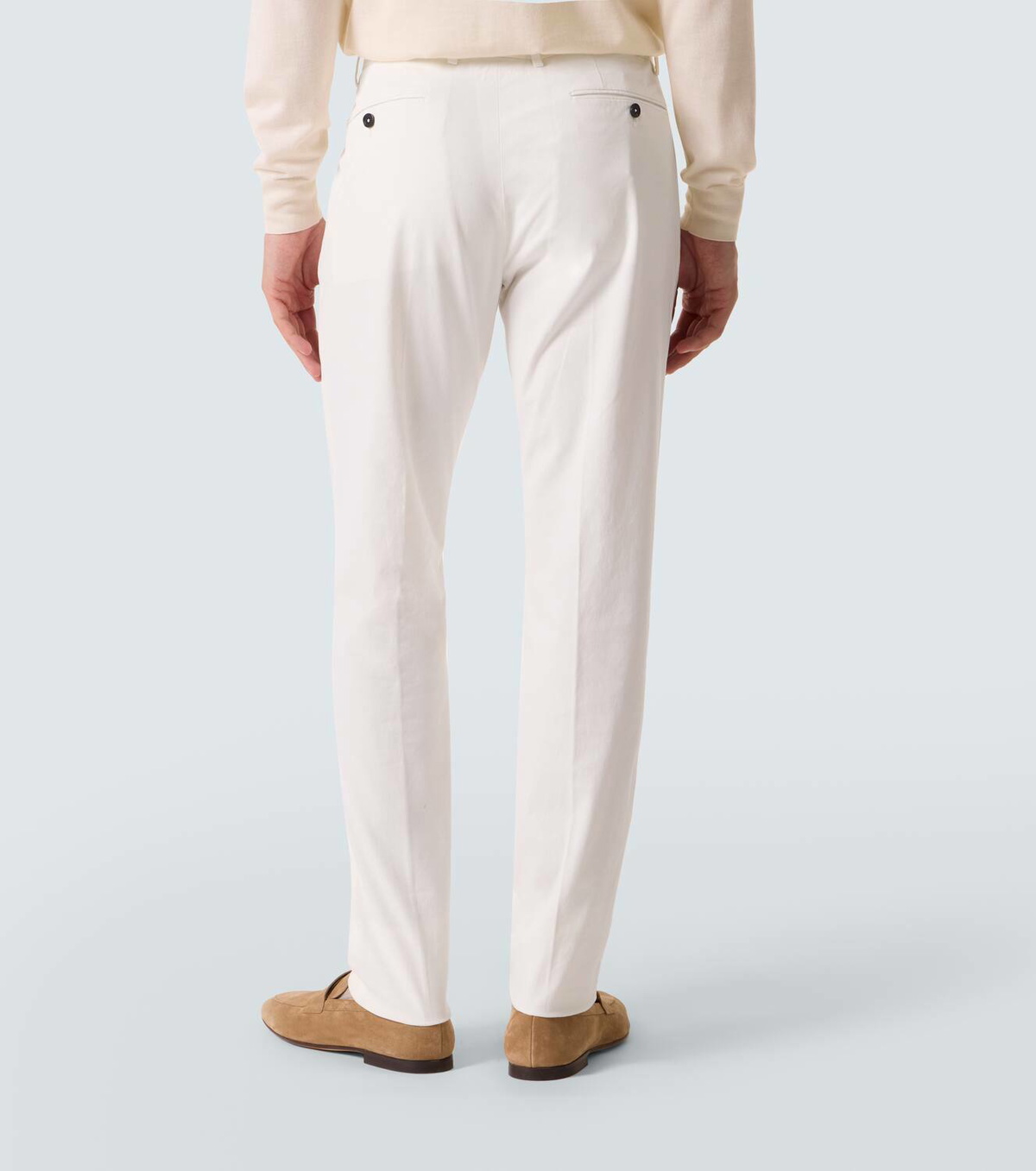 Pantalon Chino PT01 - Taille 48/32 (US) - Couleur Golden Tan (beige) - Mélange Cachemire/coton - Neuf Avec étiquettes