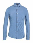 Drumohr Mens Shirt Light in Blue