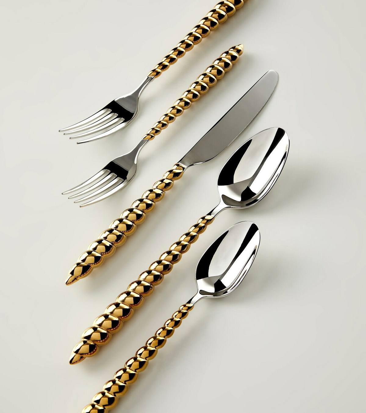L'Objet x Jessica McCormack gold-plated stainless steel set