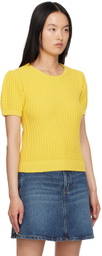See by Chloé Yellow Rib Sweater