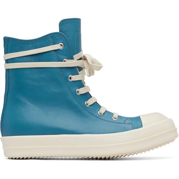 Photo: Rick Owens Blue Tower Sneaks Sneakers