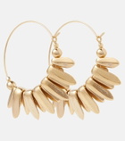 Isabel Marant Boucle D'Oreil embellished hoop earrings