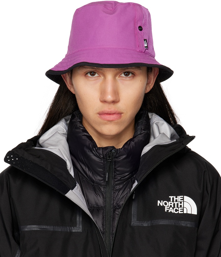 Photo: The North Face Reversible Purple Class V Bucket Hat