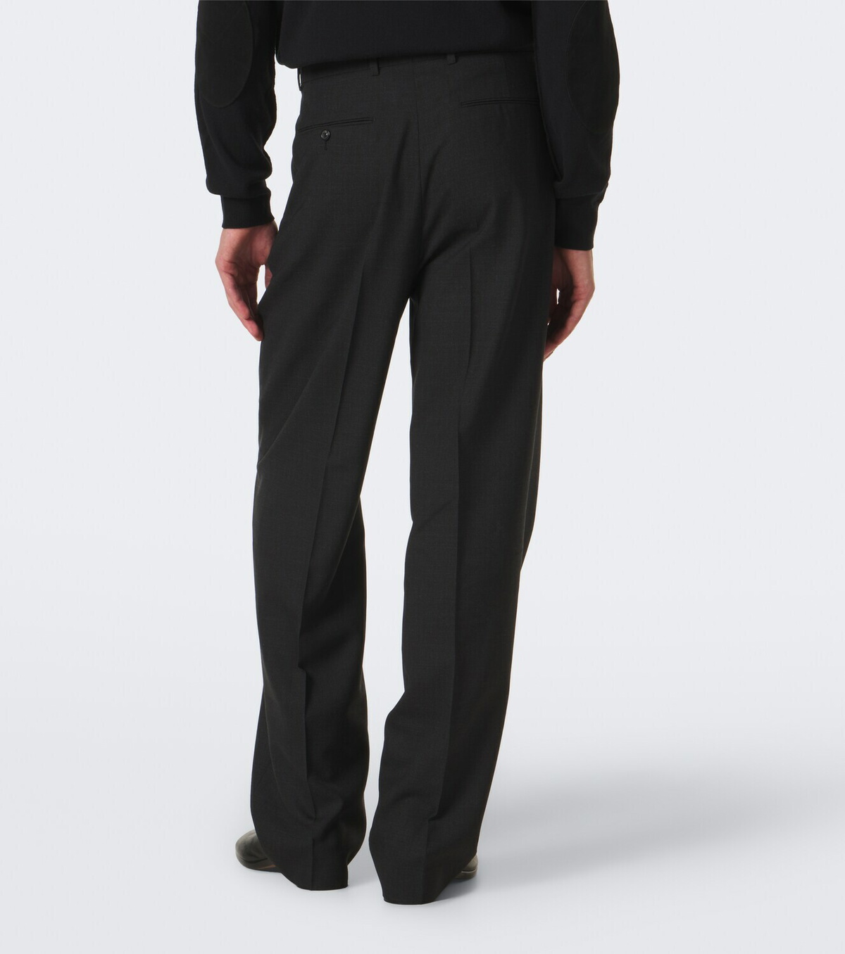 Maison Margiela Wool wide-leg pants