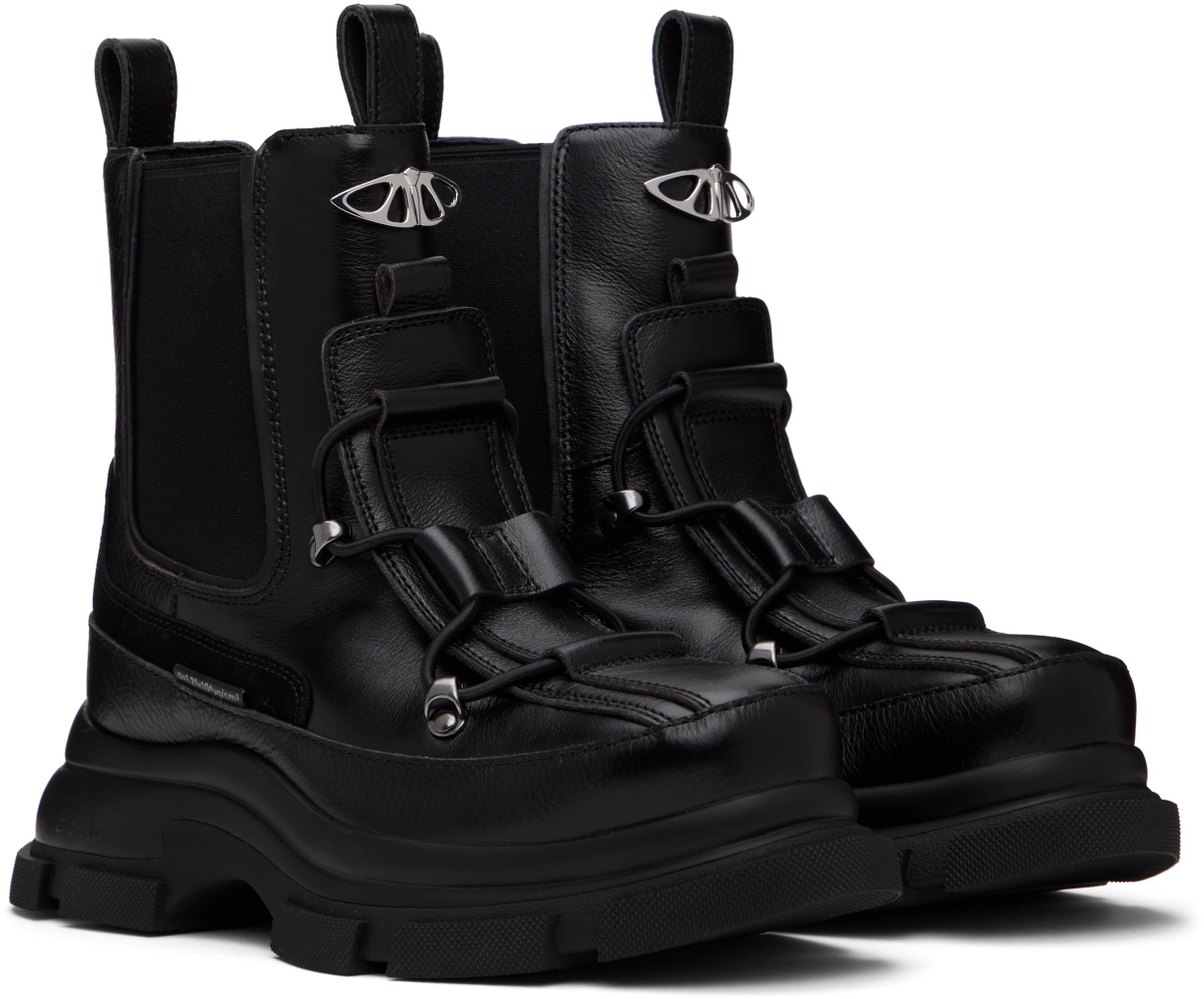 both Black Gao EVA Tracker Chelsea Boots