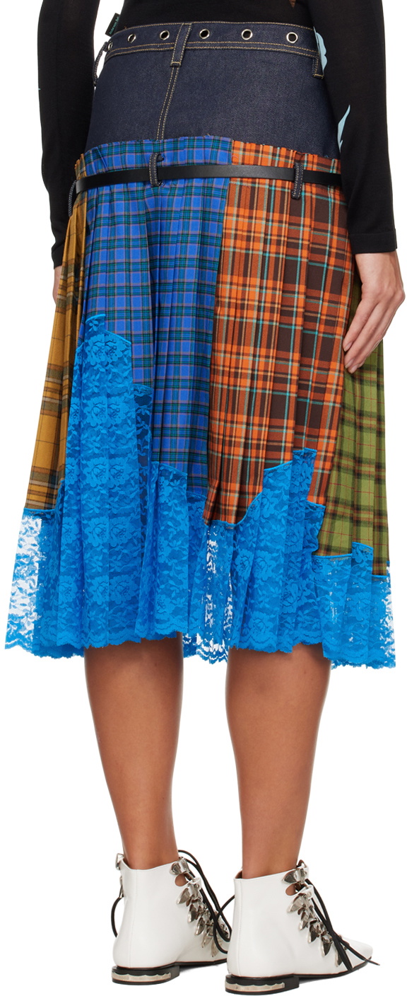 Andersson Bell Multicolor Dia Midi Skirt