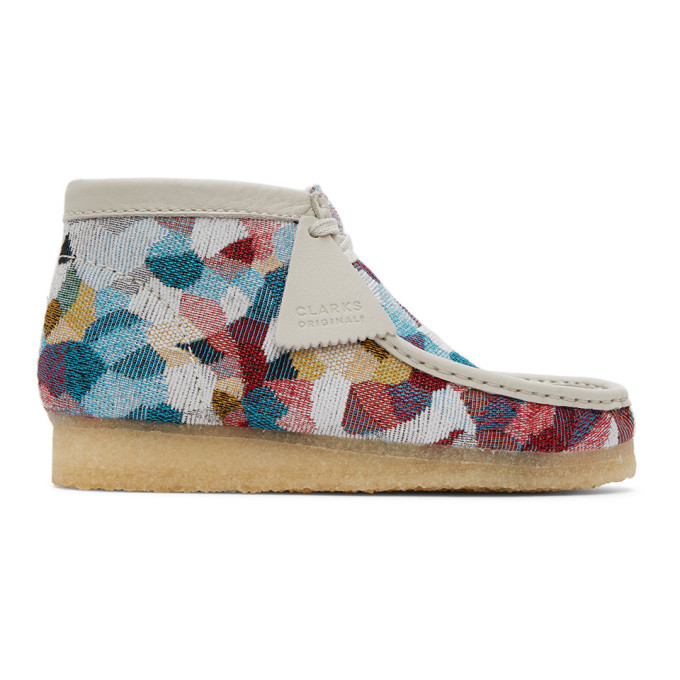 Photo: Clarks Originals Multicolor Wallabee Desert Boots