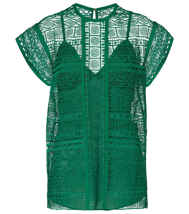 Photo: Elie Saab Macramé top
