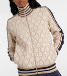 Tory Sport Jacquard track jacket