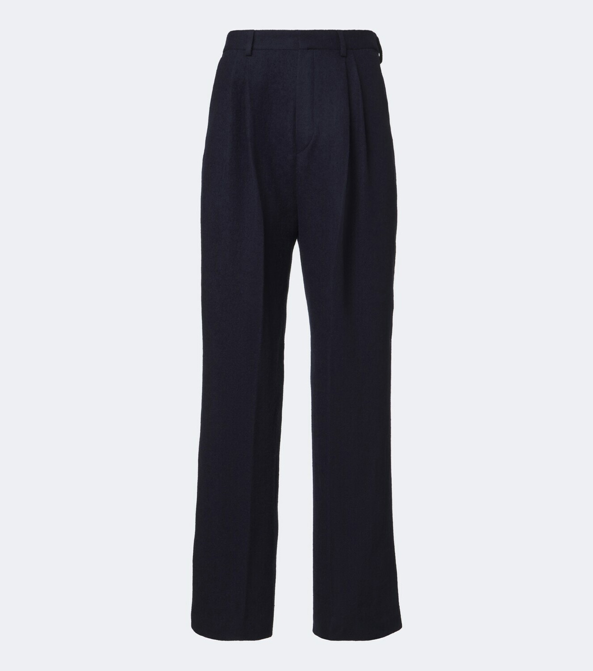 Dries Van Noten Pleated wool straight pants