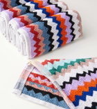 Missoni Riverbero set of 6 terry face towels