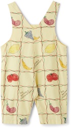 The Animal Observatory Baby Fruits Mule Overalls