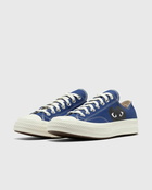 Comme Des Garçons Play X Converse Chuck Taylor 20 Low Top (Big Heart) Blue - Mens - Lowtop