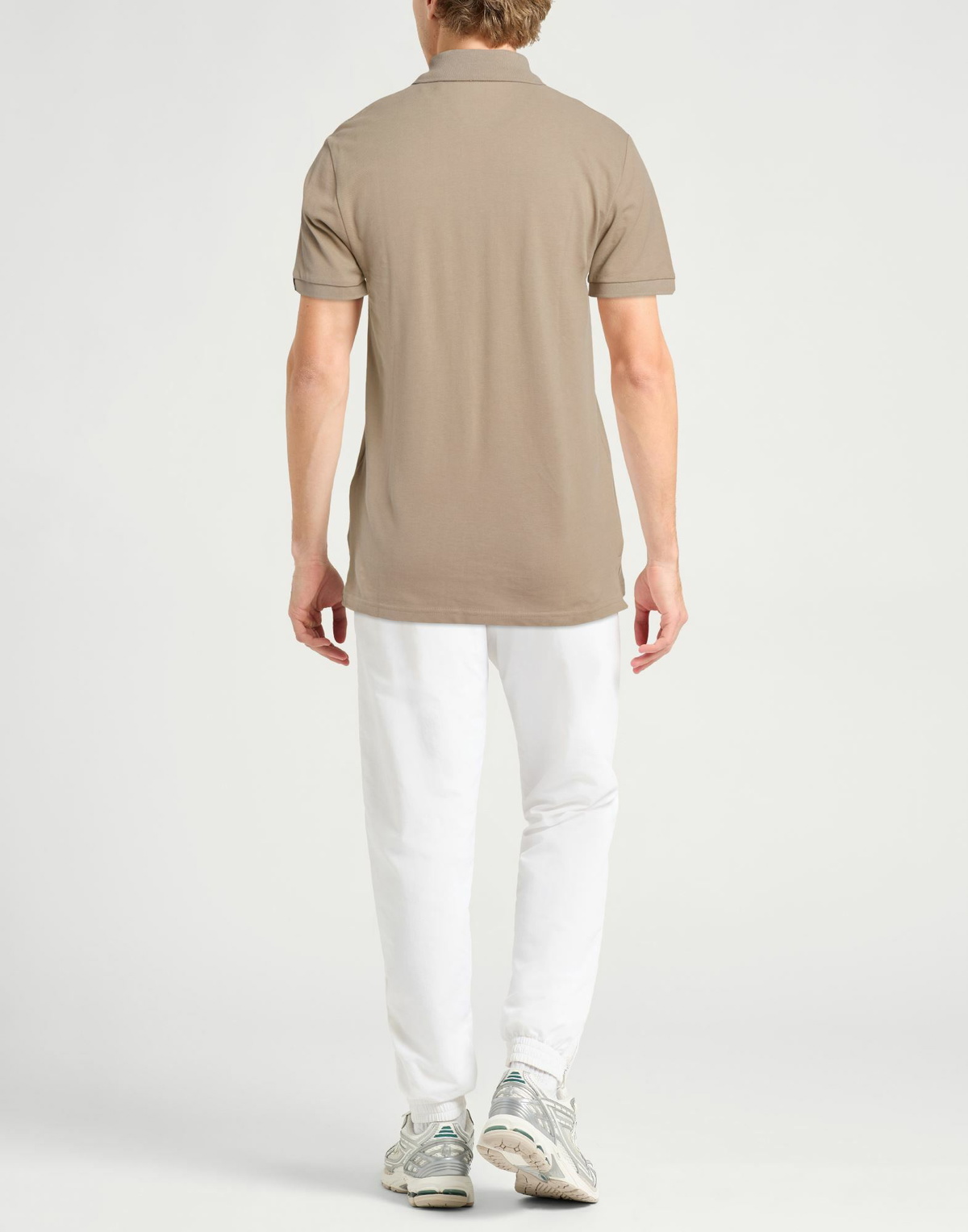 Alpha Industries Mens Polo shirt Taupe