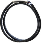 Paul Smith Black Leather Hook Bracelet