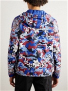 Moncler - Hotay Printed Ripstop Hooded Jacket - Blue