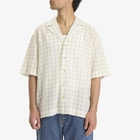 Won Hundred Men's Desmond Vacation Shirt in Grey Check