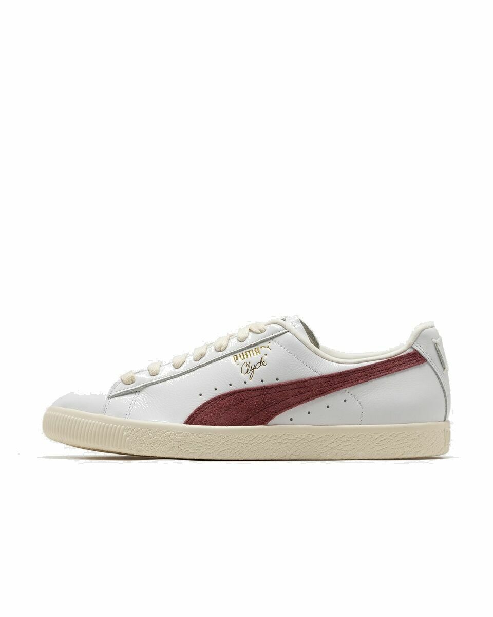 Photo: Puma Clyde Base Red|White - Mens - Lowtop