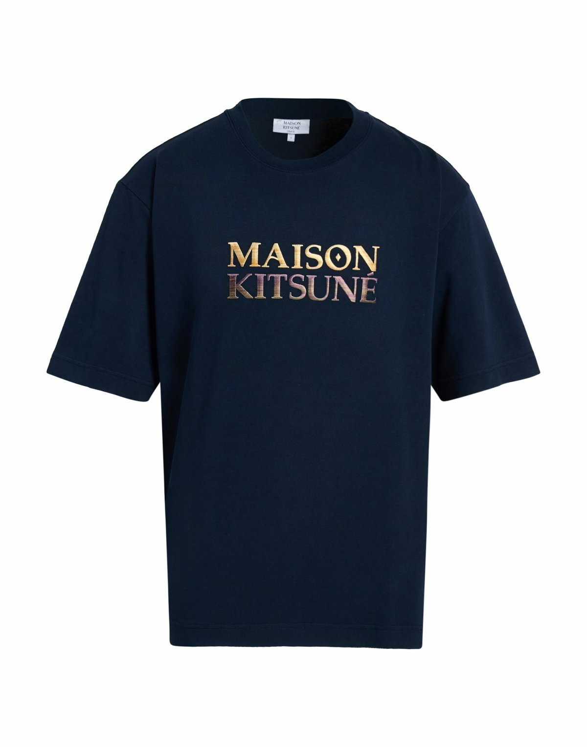 Maison Kitsuné Mens T-shirt in Navy
