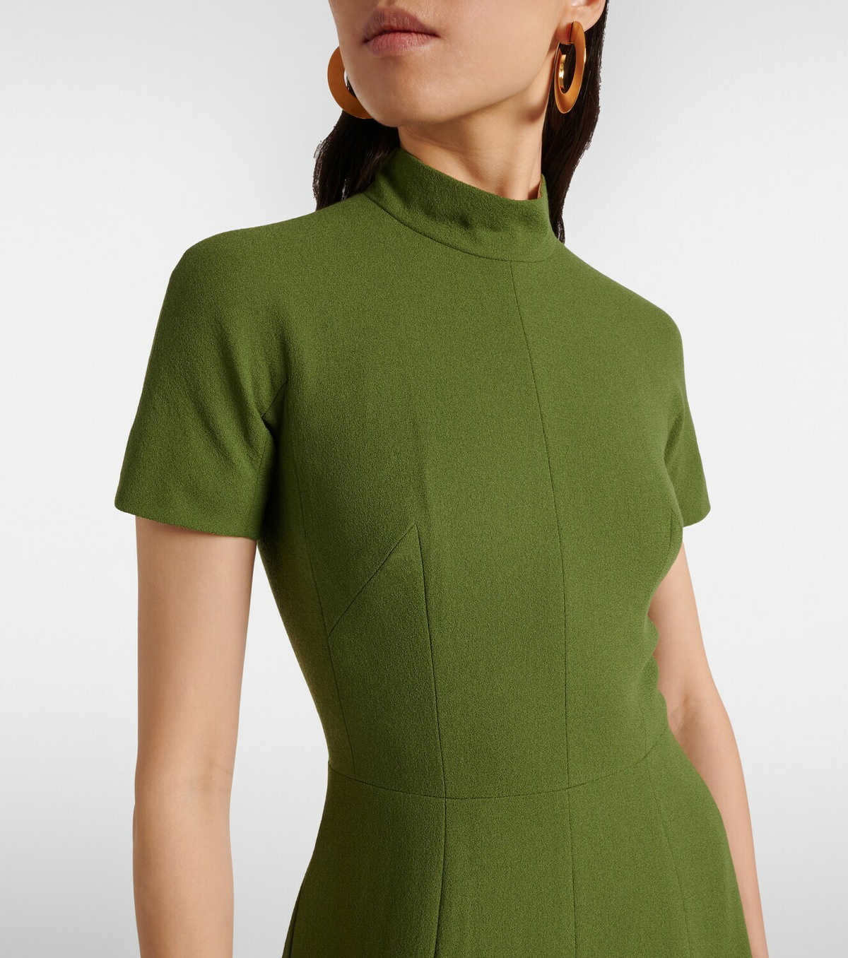 Emilia Wickstead Malinda double-crêpe gown
