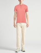 Peuterey Mens Polo shirt in Salmon pink