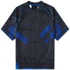 Adidas Men's Blue Version Poly Soccer Jersey in Power Blue