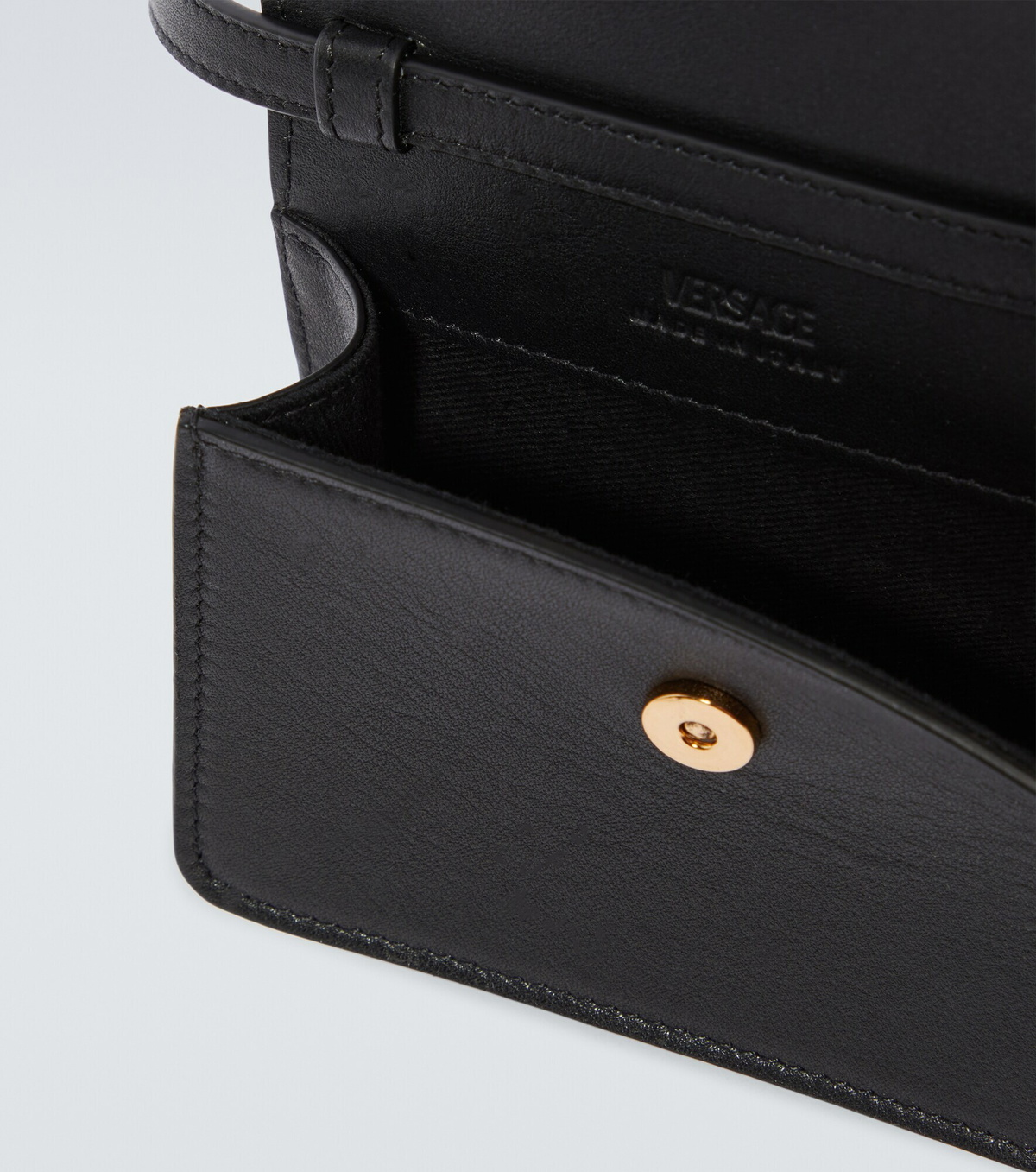 Versace - Medusa Biggie Mini leather crossbody bag