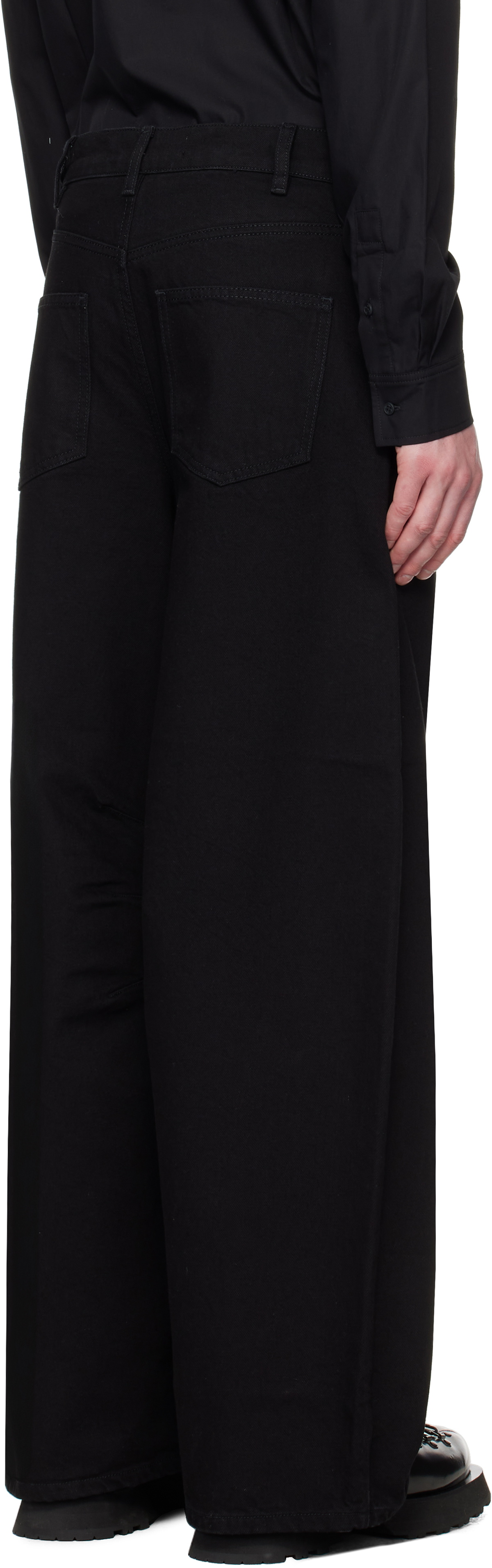 HELIOT EMIL Black Loam Jeans