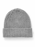 Drake's - Ribbed Wool Beanie