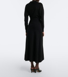 Altuzarra Ellington gathered midi dress