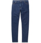 Balmain - Skinny-Fit Stretch-Denim Jeans - Men - Blue