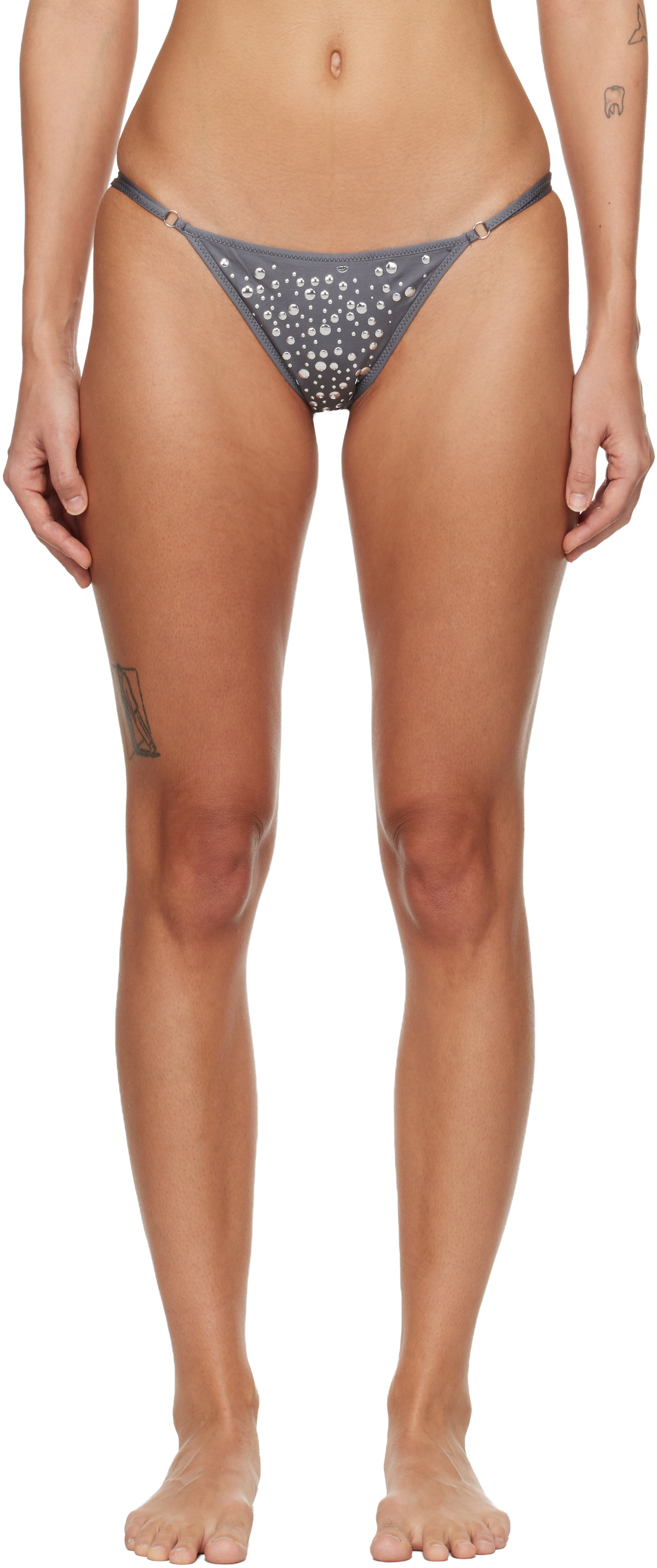 Gimaguas Gray Gaia Bikini Bottom