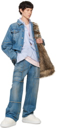 doublet Blue Frankenstein Cutting Jeans