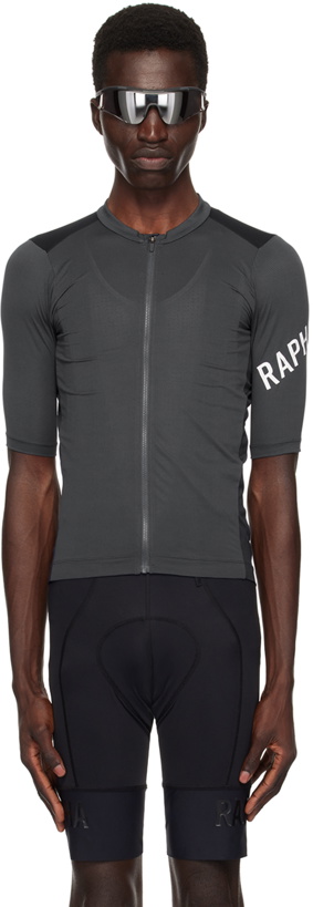 Photo: Rapha Gray & Navy Training T-Shirt