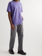 Carhartt WIP - Nelson Logo-Appliquéd Cotton-Jersey T-Shirt - Purple