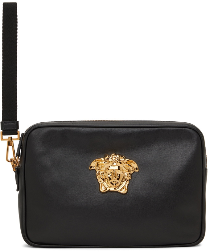 Photo: Versace Black Medusa Pouch