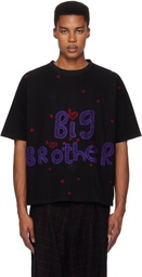 Glass Cypress SSENSE Exclusive Black 'Big Brother' T-shirt