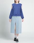 Jijil Womens Sweatshirt in Purple