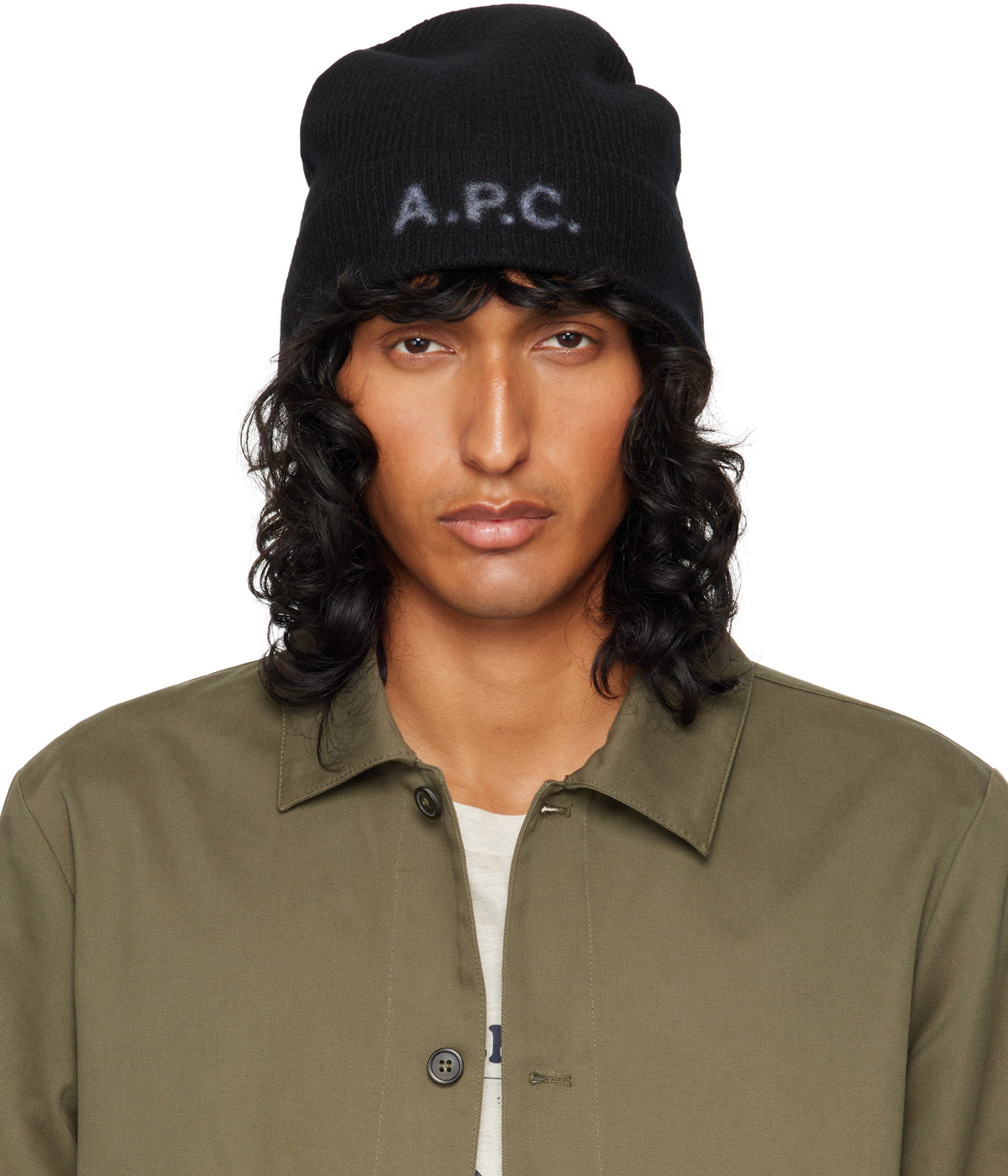A.P.C. - Sacha Ribbed Merino Wool and Cashmere-Blend Balaclava A.P.C.