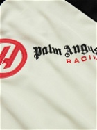 Palm Angels - Haas F1 Logo-Embroidered Jersey Track Jacket - Black