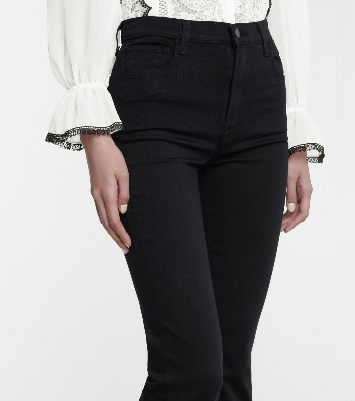 J Brand - Franky high-rise bootcut jeans