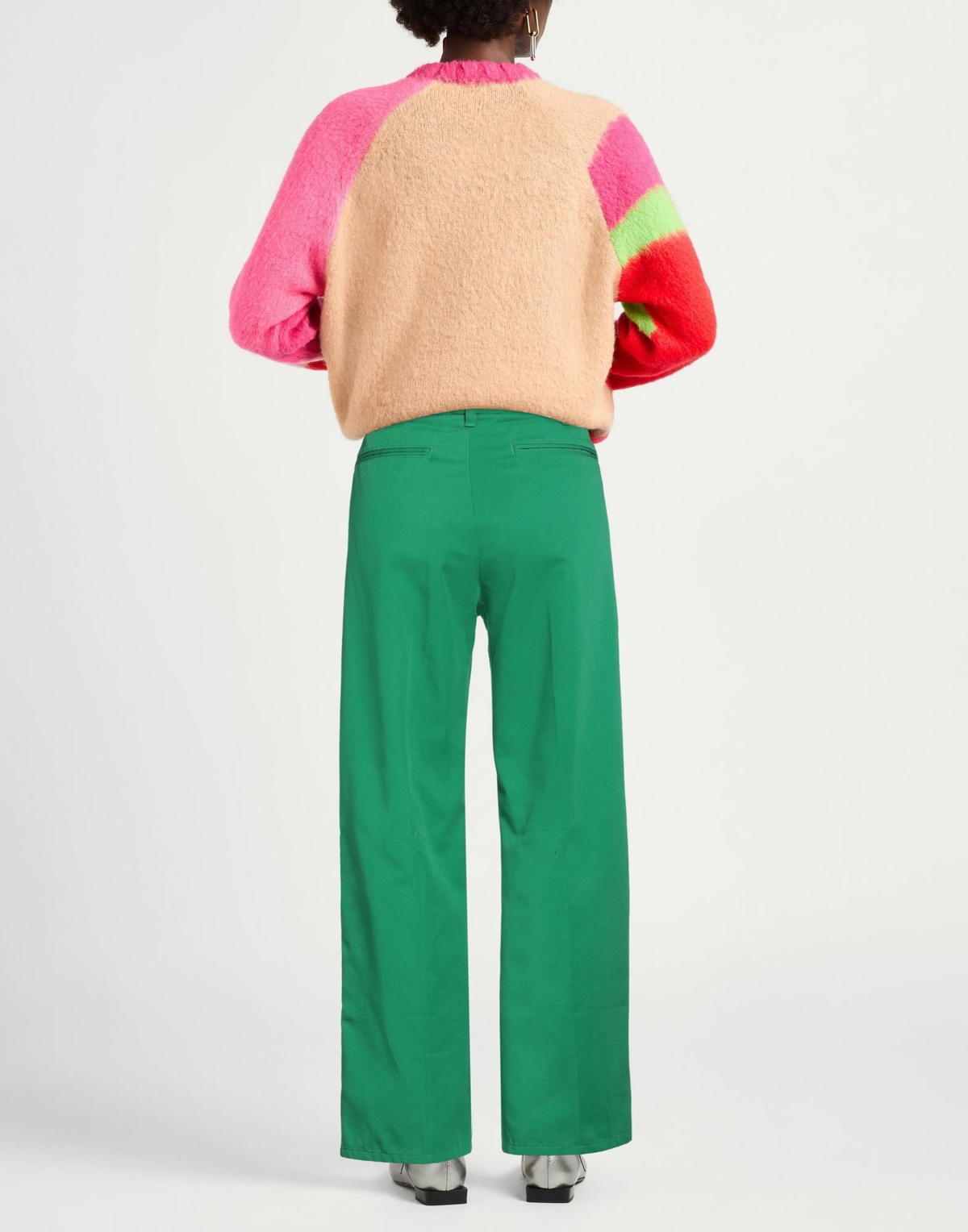 Re/done Womens Pants in Green