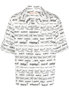MARNI - Allover Logo Cotton Shirt