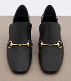 Gucci Galleria Horsebit leather loafer pumps