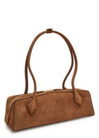 Alaïa Le Teckel Medium Suede Shoulder bag - Tan - One Size