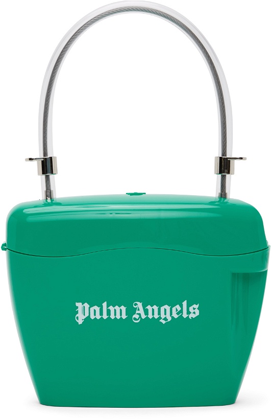 Photo: Palm Angels Green Padlock Bag